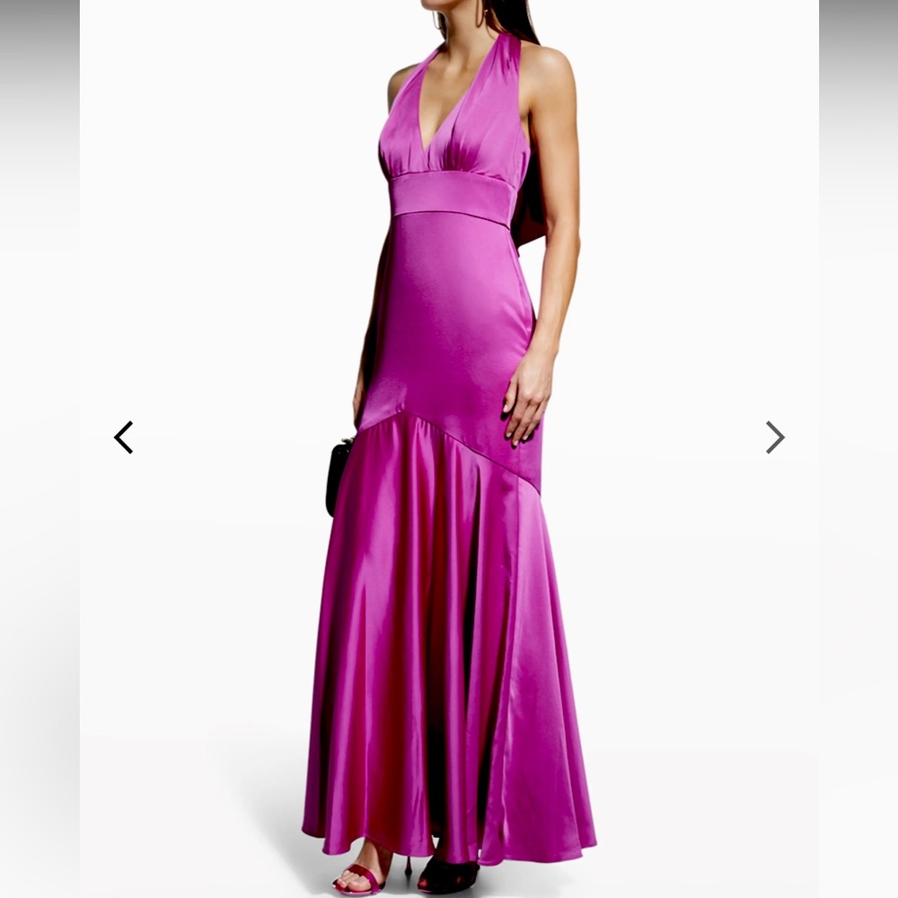 Gown worn once dry cleaned